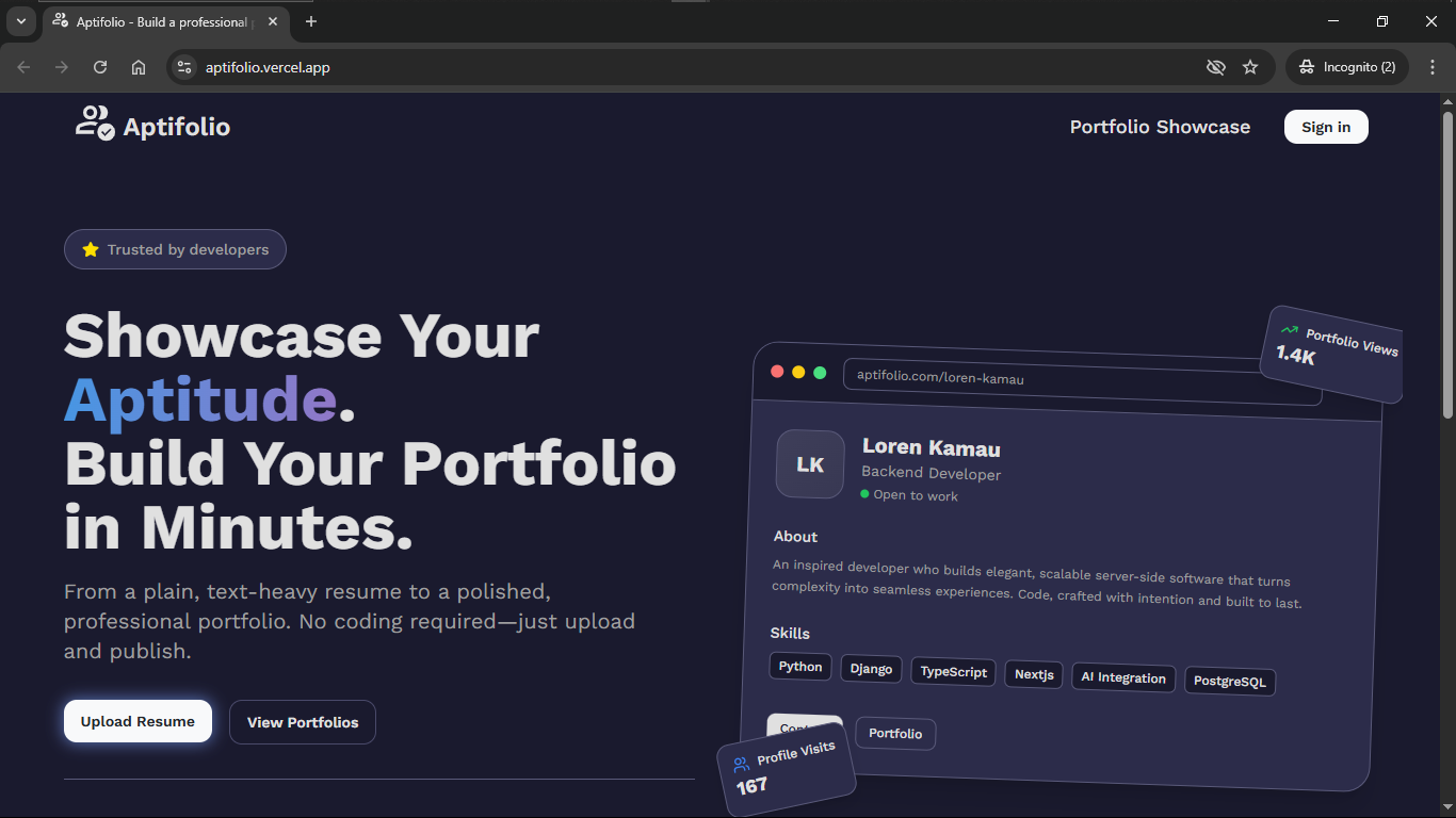 Aptifolio
